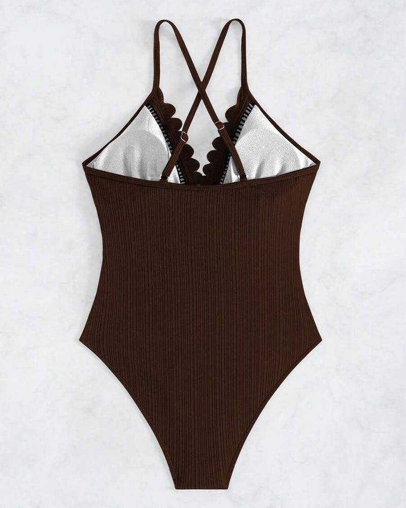 Cutout One-Piece Swimsuit