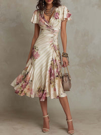 Fleurs roses