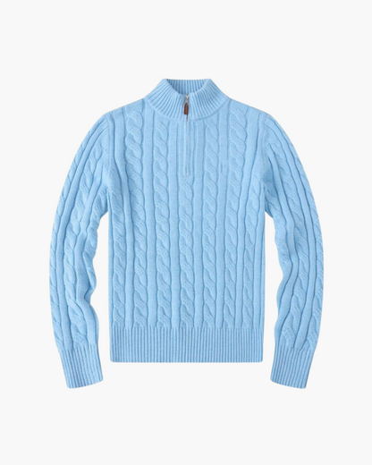 VERBIER PULL DEMI-ZIP