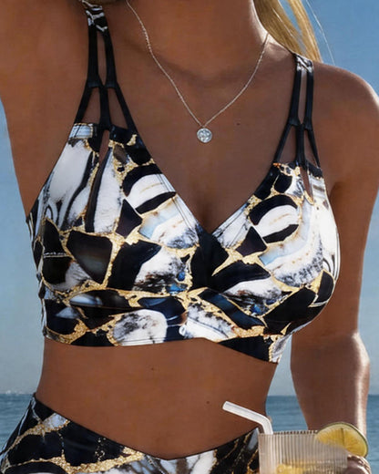 Strappy Cutout Bikini