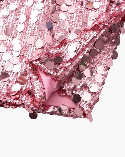 STÉPHANIE MINI ROBE SEQUINS