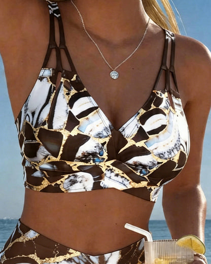 Strappy Cutout Bikini