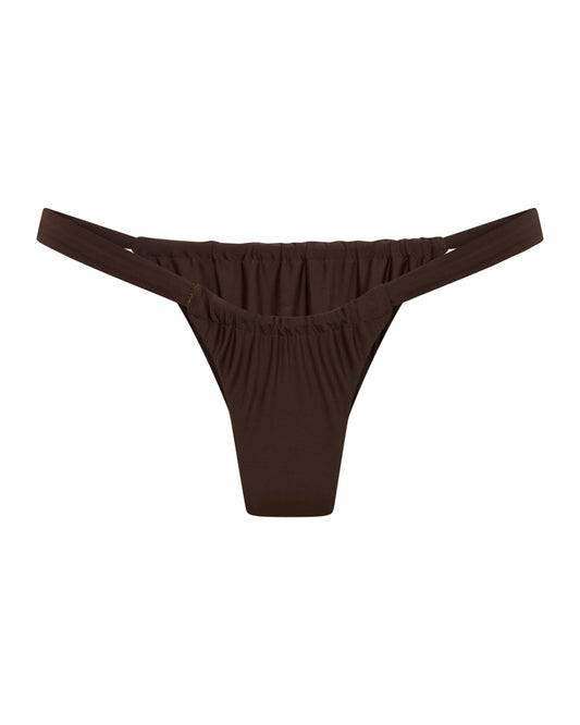 Monaco Chocolate Bikini Bottom