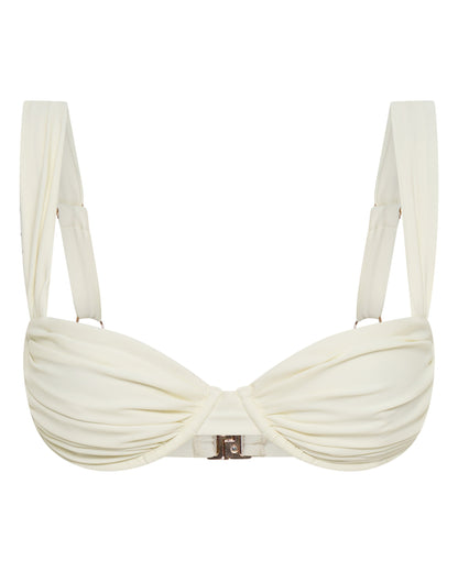 Monaco Ivory Bikini Top
