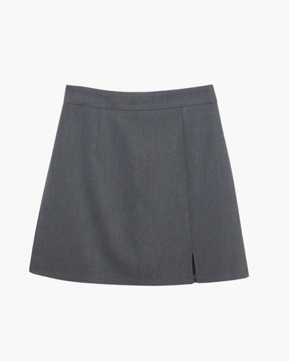 OXFORD JUPE DROITE