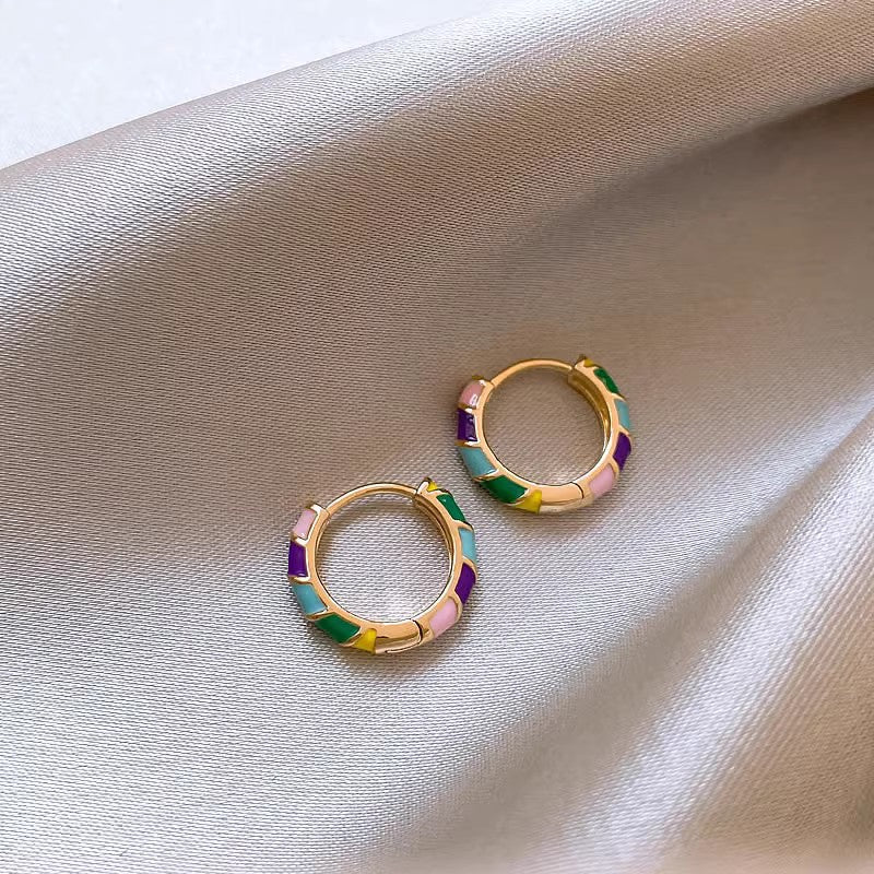 Émilie Gold Hoop Earrings