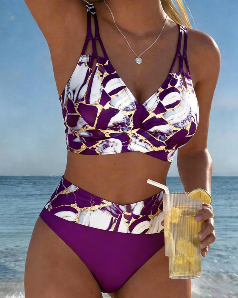 Strappy Cutout Bikini