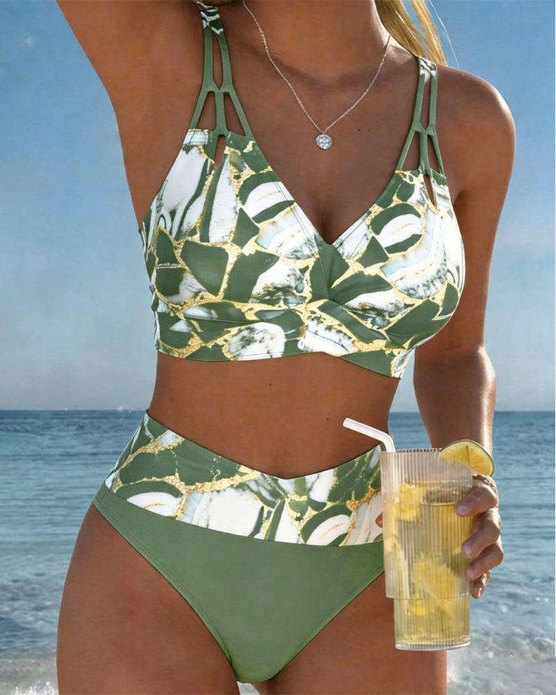 Strappy Cutout Bikini