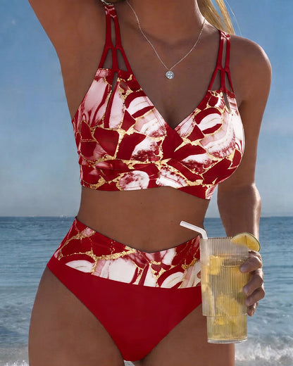 Strappy Cutout Bikini