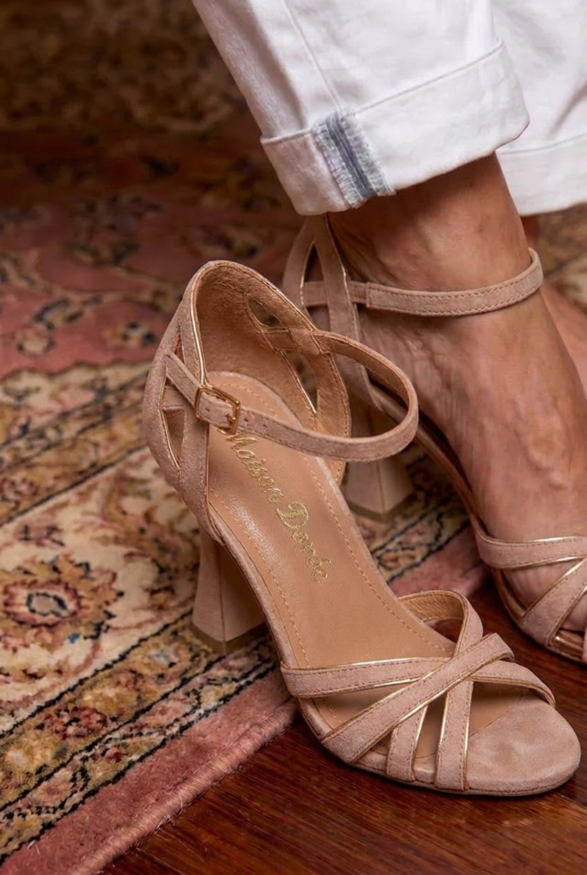 Victoria Slim Patchwork Pumps